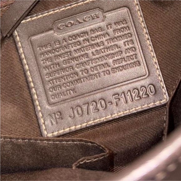 SOLD❌ Vintage Coach Shoulder Bag - Picture 5 of 6